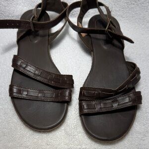 Timberland brown leather sandals
